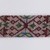 Menominee. <em>Beadwork Strip with blue, red and green wool twisted fringe</em>, 1900s. Beads, wool, 38 x 1 3/4 in.  (96.5 x 4.4 cm). Brooklyn Museum, Gift of Samuel E. Haslett, 28800. Creative Commons-BY (Photo: Brooklyn Museum, 28800_detail03_PS22.jpg)