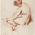 Albert Sterner (American, 1863-1946). <em>Nude</em>, 1916. Sanguine and Chinese white chalk on paper, Sheet: 18 1/8 x 15 1/8 in. (46 x 38.4 cm). Brooklyn Museum, Gift of the artist, 29.1030 (Photo: Brooklyn Museum, 29.1030_IMLS_PS3.jpg)