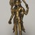  <em>Standing Figure of Vishnu</em>, 10th century. Gilt bronze (high copper content), 9 11/16 in. (24.6 cm). Brooklyn Museum, Gift of Frederic B. Pratt, 29.18. Creative Commons-BY (Photo: Brooklyn Museum, 29.18_threequarter_left_PS11.jpg)