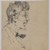 William Merritt Chase (American, 1849-1916). <em>[Untitled] (Sketch of Man's Head)</em>, n.d. Graphite on paper, Sheet: 4 11/16 x 4 5/16 in. (11.9 x 11 cm). Brooklyn Museum, Gift of Newhouse Galleries, Inc., 29.27.5 (Photo: Brooklyn Museum, 29.27.5_IMLS_PS4.jpg)