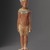  <em>Amarna King</em>, ca. 1352-1336 B.C.E. Limestone, pigment, gold leaf, 8 3/8 x 1 7/8 in. (21.3 x 4.8 cm). Brooklyn Museum, Gift of the Egypt Exploration Society, 29.34. Creative Commons-BY (Photo: Brooklyn Museum, 29.34_SL3.jpg)
