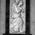 Giovanni Angelo Montorsoli (Italian, School of Florence, ca. 1507-1563). <em>Angels in Adoration</em>, mid-16th century. Marble, 31 1/2 x 15in. (80 x 38.1cm). Brooklyn Museum, Gift of Mrs. Frederic B. Pratt, 30.1102a-b. Creative Commons-BY (Photo: Brooklyn Museum, 30.1102a-b_glass_bw.jpg)