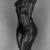 Arthur Lee (American, born Norway, 1881-1961). <em>Volupté</em>. Bronze, 40 3/8 x 13 13/16 x 11 3/8 in. (102.6 x 35.1 x 28.9 cm). Brooklyn Museum, Robert B. Woodward Memorial Fund, 30.1108. © artist or artist's estate (Photo: Brooklyn Museum, 30.1108_acetate_bw.jpg)