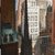 Bertram Hartman (American, 1882-1960). <em>Trinity Church and Wall Street</em>, 1929. Oil on canvas, 50 x 30in. (127 x 76.2cm). Brooklyn Museum, John B. Woodward Memorial Fund, 30.1109 (Photo: Brooklyn Museum, 30.1109_PS1.jpg)