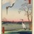 Utagawa Hiroshige (Ando) (Japanese, 1797-1858). <em>Minowa, Kanasugi, Mikawashima, No. 102 from One Hundred Famous Views of Edo</em>, 5th month of 1857. Woodblock print, Sheet: 14 3/16 x 9 1/4 in. (36 x 23.5 cm). Brooklyn Museum, Gift of Anna Ferris, 30.1478.102 (Photo: Brooklyn Museum, 30.1478.102_PS1.jpg)