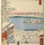 Utagawa Hiroshige (Ando) (Japanese, 1797-1858). <em>Hilltop View, Yushima Tenjin Shrine, No. 117 from One Hundred Famous Views of Edo</em>, 4th month of 1856. Woodblock print, Sheet: 14 3/16 x 9 1/4 in. (36 x 23.5 cm). Brooklyn Museum, Gift of Anna Ferris, 30.1478.117 (Photo: Brooklyn Museum, 30.1478.117_PS1.jpg)