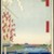 Utagawa Hiroshige (Ando) (Japanese, 1797-1858). <em>Asakusa River, Great Riverbank, Miyato River, No. 60 from One Hundred Famous Views of Edo</em>, 7th month of 1857. Woodblock print, Sheet: 14 5/16 x 9 5/16 in. (36.4 x 23.7 cm). Brooklyn Museum, Gift of Anna Ferris, 30.1478.60 (Photo: Brooklyn Museum, 30.1478.60_IMLS_SL2.jpg)