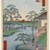 Utagawa Hiroshige (Ando) (Japanese, 1797-1858). <em>Mokuboji Temple, Uchigawa Inlet, Gozensaihata, No. 92 from One Hundred Famous Views of Edo</em>, 8th month of 1857. Woodblock print, Sheet: 14 3/16 x 9 1/4 in. (36 x 23.5 cm). Brooklyn Museum, Gift of Anna Ferris, 30.1478.92 (Photo: Brooklyn Museum, 30.1478.92_PS1.jpg)