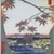Utagawa Hiroshige (Ando) (Japanese, 1797-1858). <em>Maple Trees at Mama, Tekona Shrine and Linked Bridge, No. 94 from One Hundred Famous Views of Edo</em>, 1st month of 1857. Woodblock print, Sheet: 14 3/16 x 9 1/4 in. (36 x 23.5 cm). Brooklyn Museum, Gift of Anna Ferris, 30.1478.94 (Photo: Brooklyn Museum, 30.1478.94.jpg)