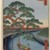 Utagawa Hiroshige (Ando) (Japanese, 1797-1858). <em>Five Pines, Onagi Canal, No. 97 from One Hundred Famous Views of Edo</em>, 7th month of 1856. Woodblock print, Sheet: 14 3/16 x 9 1/4 in. (36 x 23.5 cm). Brooklyn Museum, Gift of Anna Ferris, 30.1478.97 (Photo: Brooklyn Museum, 30.1478.97_PS1.jpg)