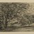 Joseph Frank Currier (American, 1843-1909). <em>Study of Trees</em>, ca. 1880. Charcoal on paper, sheet: 4 3/8 x 6 15/16 in. (11.1 x 17.6 cm). Brooklyn Museum, Gift of Mrs. John White Alexander, 31.202.1 (Photo: Brooklyn Museum, 31.202.1_PS2.jpg)