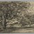 Joseph Frank Currier (American, 1843-1909). <em>Study of Trees</em>, ca. 1880. Charcoal on paper, sheet: 4 3/8 x 6 15/16 in. (11.1 x 17.6 cm). Brooklyn Museum, Gift of Mrs. John White Alexander, 31.202.1 (Photo: Brooklyn Museum, 31.202.1_PS3.jpg)