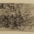 Joseph Frank Currier (American, 1843-1909). <em>Study of Trees</em>, ca. 1880. Charcoal on wove paper, sheet: 4 3/16 x 7 3/8 in. (10.6 x 18.7 cm). Brooklyn Museum, Gift of Mrs. John White Alexander, 31.202.2 (Photo: Brooklyn Museum, 31.202.2_PS2.jpg)