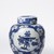  <em>Jar with Cover</em>, 1662–1722. Porcelain with cobalt-blue underglaze decoration, 9 1/4 x 8 1/4 in. (23.5 x 21 cm). Brooklyn Museum, Gift of the executors of the Estate of Colonel Michael Friedsam, 32.1056. Creative Commons-BY (Photo: Brooklyn Museum, 32.1056_overall01_PS22.jpg)