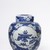  <em>Jar with Cover</em>, 1662–1722. Porcelain with cobalt-blue underglaze decoration, 9 1/4 x 8 1/4 in. (23.5 x 21 cm). Brooklyn Museum, Gift of the executors of the Estate of Colonel Michael Friedsam, 32.1056. Creative Commons-BY (Photo: Brooklyn Museum, 32.1056_overall02_PS22.jpg)
