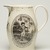  <em>Pitcher</em>, ca. 1815. Earthenware, 9 3/16 x 4 5/8 in. (23.3 x 11.7 cm). Brooklyn Museum, Gift of Mrs. William Broad, 32.189. Creative Commons-BY (Photo: Brooklyn Museum, 32.189_view04_PS11.jpg)