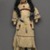 Cheyenne (Plateau). <em>Doll</em>, early 20th century. Buckskin, animal hair, beads, cloth, pigment, metal cones, 15 15/16 x 6 5/16 in. (40.5 x 16 cm). Brooklyn Museum, Bequest of W.S. Morton Mead, 32.2099.32542. Creative Commons-BY (Photo: Brooklyn Museum, 32.2099.32542_PS2.jpg)