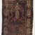  <em>Prayer Carpet</em>, Early 17th century. Wool pile, cotton warp, and wool and cotten weft, New Dims: 48 7/16 × 34 13/16 in. (123 × 88.5 cm). Brooklyn Museum, Gift of the executors of the Estate of Colonel Michael Friedsam, 32.550. Creative Commons-BY (Photo: Brooklyn Museum, 32.550_transp6384.jpg)