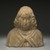 Unknown. <em>Bust of St. John</em>, 15th century. Wood, Height: 11 1/4 in. (28.6 cm). Brooklyn Museum, Gift of the executors of the Estate of Colonel Michael Friedsam, 32.667. Creative Commons-BY (Photo: Brooklyn Museum, 32.667_front_PS2.jpg)