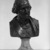 Jean-Antoine Houdon (French, 1741–1828). <em>Bust of George Washington</em>. Bronze, With Base: 19 x 11 x 9 in. (48.3 x 27.9 x 22.9 cm). Brooklyn Museum, Gift of the executors of the Estate of Colonel Michael Friedsam, 32.691. Creative Commons-BY (Photo: Brooklyn Museum, 32.691_front_view2_bw.jpg)