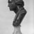 Jean-Antoine Houdon (French, 1741–1828). <em>Bust of George Washington</em>. Bronze, With Base: 19 x 11 x 9 in. (48.3 x 27.9 x 22.9 cm). Brooklyn Museum, Gift of the executors of the Estate of Colonel Michael Friedsam, 32.691. Creative Commons-BY (Photo: Brooklyn Museum, 32.691_left_side_bw.jpg)