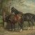 Nicholas Winfield Scott Leighton (American, 1847-1898). <em>Two Horses at a Wayside Trough</em>, 1883. Oil on canvas, 7 x 9 1/8 in. (17.8 x 23.2 cm). Brooklyn Museum, Gift of the executors of the Estate of Colonel Michael Friedsam, 32.834 (Photo: Brooklyn Museum, 32.834.jpg)