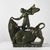Carl Milles (Swedish, 1875-1955). <em>Europa and the Bull</em>, 1923-1924. Bronze, Other: 30 1/2 x 12 3/4 x 26 3/4 in. (77.5 x 32.4 x 67.9 cm). Brooklyn Museum, Lydia Richardson Babbott Fund, 33.288. © artist or artist's estate (Photo: Brooklyn Museum, 33.288_PS11.jpg)
