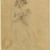 Edward Francis Burney (British, 1760-1848). <em>Portrait of Fanny Burney d'Arblay</em>, n.d. Graphite and color crayons on wove paper, 9 7/16 x 7 1/4 in. (24 x 18.4 cm). Brooklyn Museum, Carll H. de Silver Fund, 33.293 (Photo: Brooklyn Museum, 33.293_PS1.jpg)