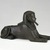  <em>Sphinx of King Sheshenq</em>, ca. 945-712 B.C.E. Bronze, 1 15/16 x 13/16 x 2 7/8 in. (4.9 x 2.1 x 7.3 cm). Brooklyn Museum, Charles Edwin Wilbour Fund, 33.586. Creative Commons-BY (Photo: Brooklyn Museum, 33.586_edited_SL1.jpg)