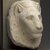  <em>Sculptor's Model Head of a Lioness</em>, 332-30 B.C.E. Limestone, 9 5/8 x 6 7/8 x 7 3/16 in. (24.5 x 17.5 x 18.3 cm). Brooklyn Museum, Charles Edwin Wilbour Fund, 34.1002. Creative Commons-BY (Photo: Brooklyn Museum, 34.1002_threequarter_PS9.jpg)