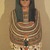 Egyptian. <em>Inner Cartonnage of Gautseshenu</em>, ca. 700-650 B.C.E. Linen, plaster, pigment, human remains, 65 1/4 x 16 1/2 x 11 1/2 in. (165.7 x 41.9 x 29.2 cm). Brooklyn Museum, Charles Edwin Wilbour Fund, 34.1223. Creative Commons-BY (Photo: Brooklyn Museum, 34.1223.jpg)