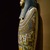 Egyptian. <em>Inner Cartonnage of Gautseshenu</em>, ca. 700-650 B.C.E. Linen, plaster, pigment, human remains, 65 1/4 x 16 1/2 x 11 1/2 in. (165.7 x 41.9 x 29.2 cm). Brooklyn Museum, Charles Edwin Wilbour Fund, 34.1223. Creative Commons-BY (Photo: Brooklyn Museum, 34.1223_side_detail_PS4.jpg)