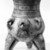  <em>Jaguar Effigy Vessel</em>, 1000-1550. Ceramic, pigment, 9 3/4 x 7 1/4 x 8 in. (24.8 x 18.4 x 20.3 cm). Brooklyn Museum, Alfred W. Jenkins Fund, 34.1732. Creative Commons-BY (Photo: Brooklyn Museum, 34.1732_bw.jpg)