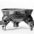  <em>Tripod Bowl</em>, 800-1350. Ceramic, pigment, 4 3/4 x 7 11/16 x 7 13/16 in. (12 x 19.5 x 19.8 cm). Brooklyn Museum, Alfred W. Jenkins Fund, 34.1746. Creative Commons-BY (Photo: Brooklyn Museum, 34.1746_view2_bw.jpg)