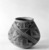 Pueblo (unidentified). <em>Globular Jar</em>, 17th century. Pottery, galena, lead ore, 7 11/16 × 9 × 9 in. (19.5 × 22.9 × 22.9 cm). Brooklyn Museum, Brooklyn Museum Collection, 34.617. Creative Commons-BY (Photo: Brooklyn Museum, 34.617_bw.jpg)