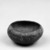 Southwest (unidentified). <em>Polished Blackware Bowl</em>. Clay, slip, 2 1/4 × 4 1/4 × 4 1/4 in. (5.7 × 10.8 × 10.8 cm). Brooklyn Museum, Brooklyn Museum Collection, 34.643. Creative Commons-BY (Photo: Brooklyn Museum, 34.643_bw.jpg)