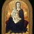 Sano di Pietro (Italian, Sienese, 1405-1481). <em>Madonna of Humility</em>, early 1440s. Tempera and tooled gold and silver on panel with engaged frame, 20 7/8 x 14 1/4 in. (53 x 36.2 cm). Brooklyn Museum, Gift of Mary Babbott Ladd, Lydia Babbott Stokes, and Frank L. Babbott, Jr. in memory of their father Frank L. Babbott, 34.840 (Photo: Brooklyn Museum, 34.840_SL3.jpg)