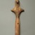  <em>Figure of a Man</em>, ca. 3500-3300 B.C.E. Terracotta, pigment, 6 3/16 x 2 1/4 x 1 in. (15.7 x 5.7 x 2.6 cm). Brooklyn Museum, Charles Edwin Wilbour Fund, 35.1269. Creative Commons-BY (Photo: Brooklyn Museum, 35.1269.jpg)