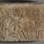  <em>Sunk Relief of Ramessesemperre</em>, ca. 1279–1213 B.C.E. or ca. 1213–1204 B.C.E. Limestone, pigment, 15 3/16 x 3 9/16 x 23 5/8 in. (38.5 x 9 x 60 cm). Brooklyn Museum, Charles Edwin Wilbour Fund, 35.1315. Creative Commons-BY (Photo: Brooklyn Museum, 35.1315_view2_PS9.jpg)
