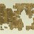  <em>Portion of a Historical Text</em>, ca. 1809-1743 B.C.E. Papyrus, ink, 35.1446a-e: 11 1/2 × 71 5/8 in. (29.2 × 182 cm). Brooklyn Museum, Gift of Theodora Wilbour, 35.1446a-e (Photo: Brooklyn Museum, 35.1446e_side1_PS1.jpg)