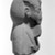  <em>Shawabti with Crook and Flail</em>, ca. 1352-1336 B.C.E. Sandstone, 4 7/16 x 3 3/8 x 1 3/4 in. (11.2 x 8.5 x 4.5 cm). Brooklyn Museum, Charles Edwin Wilbour Fund, 35.1531. Creative Commons-BY (Photo: Brooklyn Museum, 35.1531_right_view2_bw.jpg)