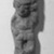  <em>Figure, Left Hand Pressed Against Left Ear</em>. Clay Brooklyn Museum, Ella C. Woodward Memorial Fund, 35.1767. Creative Commons-BY (Photo: Brooklyn Museum, 35.1767_acetate_bw.jpg)