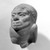  <em>Small Head of a Hunchback</em>. Stone Brooklyn Museum, Gift of Dr. Ernest Franco, 35.1859. Creative Commons-BY (Photo: Brooklyn Museum, 35.1859_view2_acetate_bw.jpg)