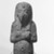  <em>Shabty of Akhenaten</em>, ca. 1352-1336 B.C.E. Pink granite, 6 11/16 × 2 15/16 × 2 3/16 in., 1.5 lb. (17 × 7.5 × 5.5 cm, 0.68kg). Brooklyn Museum, Charles Edwin Wilbour Fund, 35.1871. Creative Commons-BY (Photo: Brooklyn Museum, 35.1871_front_bw.jpg)