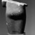  <em>Fragment of Ushabti</em>, ca. 1352-1336 B.C.E. Pink quartzite, 4 7/16 x 3 5/8 x 2 3/8 in. (11.3 x 9.2 x 6 cm). Brooklyn Museum, Charles Edwin Wilbour Fund, 35.1874. Creative Commons-BY (Photo: Brooklyn Museum, 35.1874_back_bw.jpg)