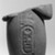  <em>Fragment of Ushabti</em>, ca. 1352-1336 B.C.E. Pink quartzite, 4 7/16 x 3 5/8 x 2 3/8 in. (11.3 x 9.2 x 6 cm). Brooklyn Museum, Charles Edwin Wilbour Fund, 35.1874. Creative Commons-BY (Photo: Brooklyn Museum, 35.1874_front_view1_bw.jpg)