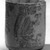 Maya. <em>Vase</em>. Ceramic, pigment, 5 3/4 x 4 3/4 x 4 3/4 in. (14.6 x 12.1 x 12.1 cm). Brooklyn Museum, A. Augustus Healy Fund, 35.1888. Creative Commons-BY (Photo: Brooklyn Museum, 35.1888_acetate_bw.jpg)