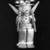 <em>Gold Idol Seated Holding a Sceptre in Each Hand with Double Mushroom Headdress</em>. Gold, 2 5/8in. (6.7cm). Brooklyn Museum, Alfred W. Jenkins Fund, 35.195. Creative Commons-BY (Photo: Brooklyn Museum, 35.195_acetate_bw.jpg)