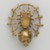 Possibly Chiriquí. <em>Pendant in the Form of a Spider</em>, 1000-1500. Gold, 3 3/4 x 3 1/8 in. (9.5 x 8 cm). Brooklyn Museum, Alfred W. Jenkins Fund, 35.234. Creative Commons-BY (Photo: Brooklyn Museum, 35.234_PS1.jpg)