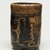 Maya. <em>Jar</em>, 700-800. Ceramic, pigment, 8 × 5 3/8 × 5 1/2 in. (20.3 × 13.7 × 14 cm). Brooklyn Museum, A. Augustus Healy Fund, 35.655. Creative Commons-BY (Photo: Brooklyn Museum, 35.655_view06_PS11.jpg)